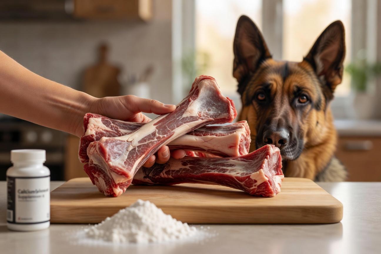 Dieta BARF u owczarków niemieckich: korzyści i ryzyka