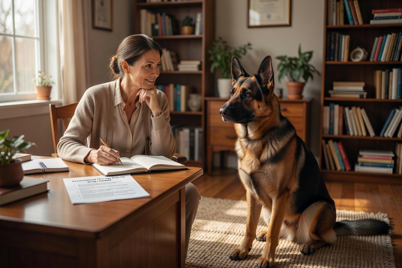 Dlaczego owczarek niemiecki wyje i jak na to reagować