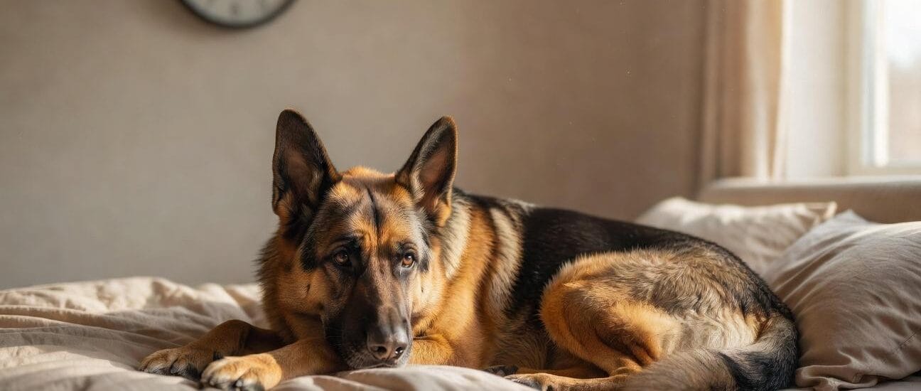 Ile czasu owczarek niemiecki może zostawać sam w domu