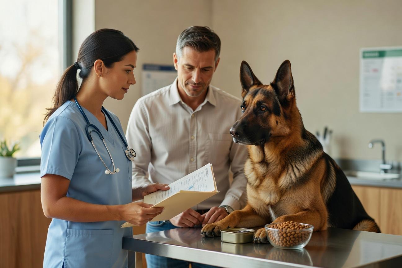 Korzyści z podawania sardynek owczarkowi niemieckiemu