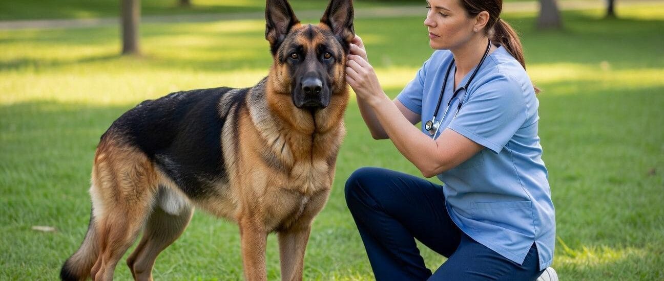Najczęstsze problemy owczarków niemieckich i profilaktyka