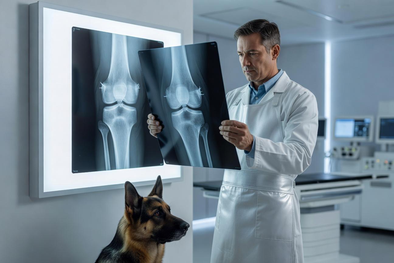 Objawy i diagnostyka dysplazji łokcia u owczark&oacute;w niemieckich