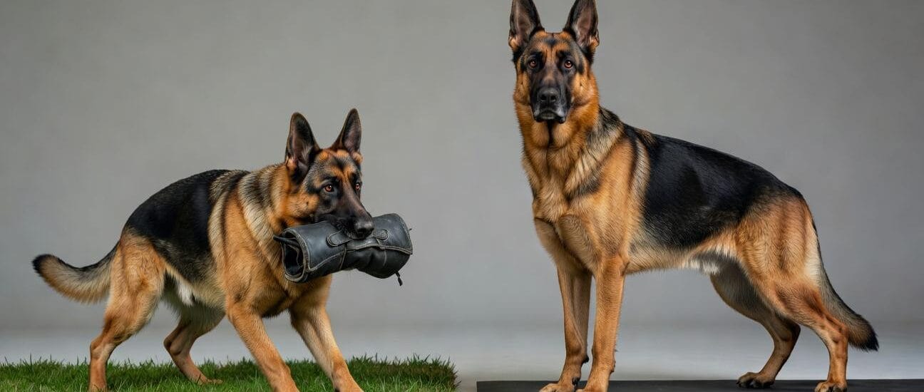 Owczarek niemiecki użytkowy a wystawowy – różnice