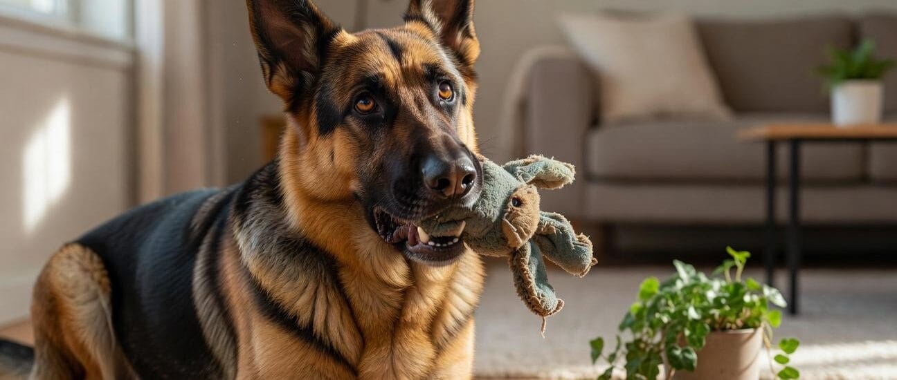Zabawne i krępujące zachowania owczarków niemieckich