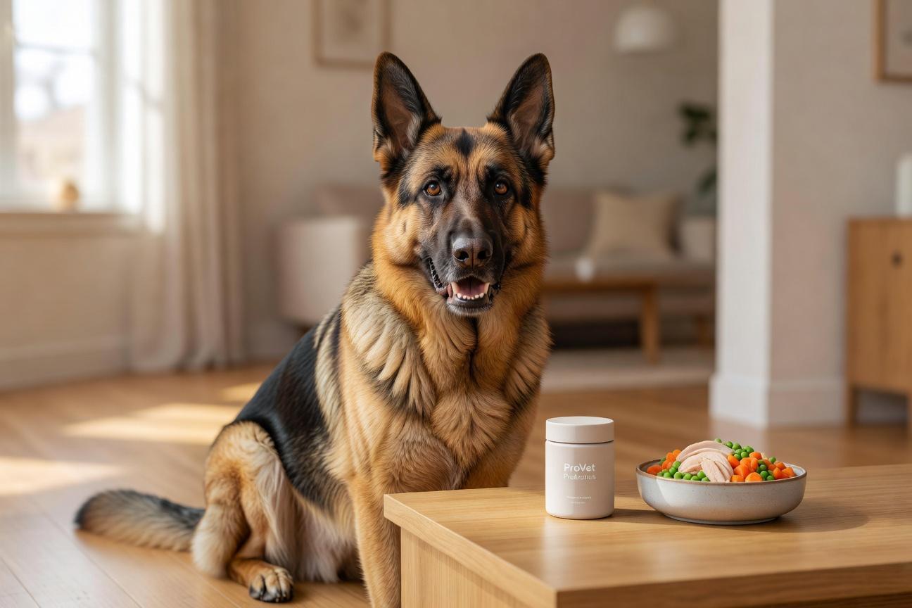 Żywienie owczarka niemieckiego z IBD – dieta i zasady