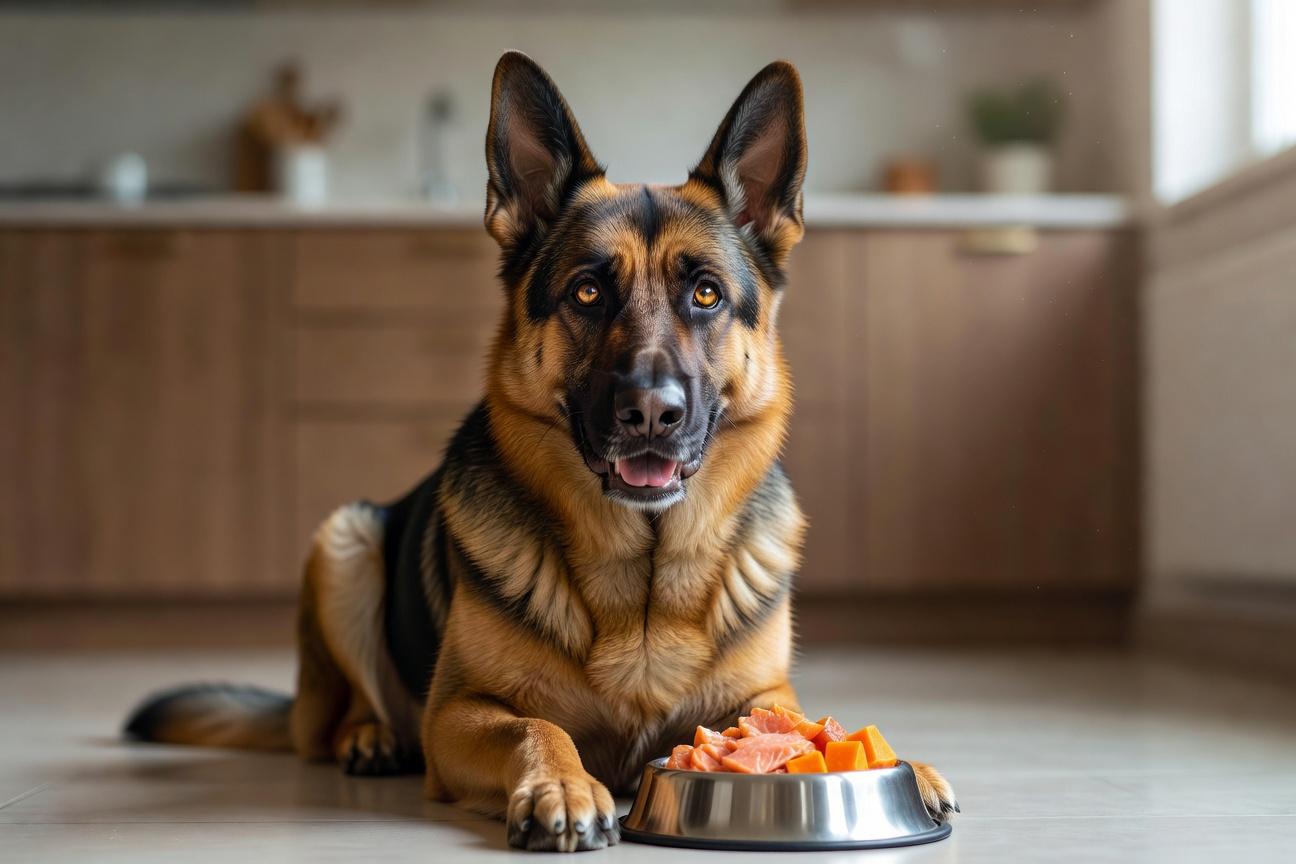 Żywienie owczarka niemieckiego z IBD – dieta i zasady
